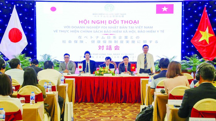 Gỡ vướng chính sách BHXH với doanh nghiệp FDI Nhật Bản - Ảnh 1. Gỡ vướng chính sách BHXH với doanh nghiệp FDI Nhật Bản - Ảnh 1.