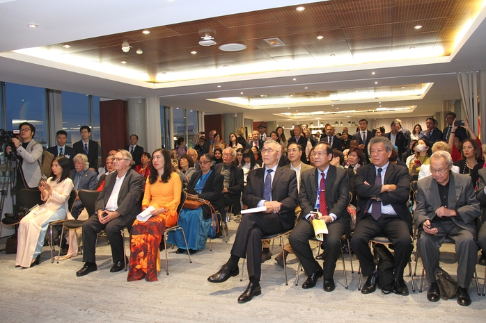 Kỷ niệm Nghị quyết tôn vinh Chủ tịch Hồ Chí Minh tại trụ sở UNESCO - Ảnh 2.