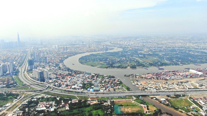 Cắm mốc hành lang bảo vệ 72km tuyến sông Sài Gòn - Ảnh 1.