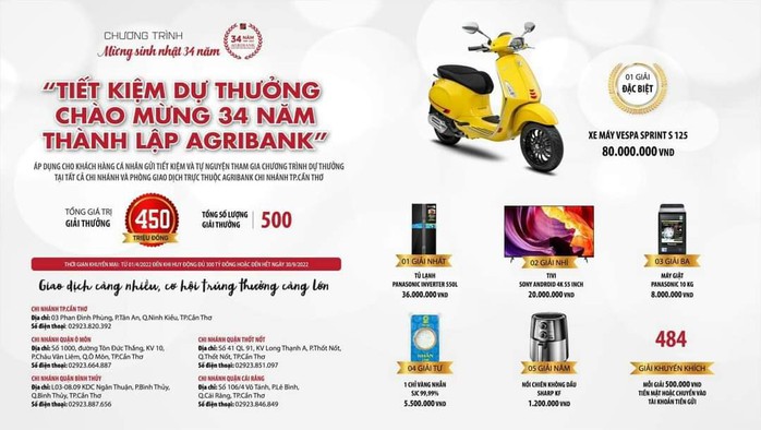 Nữ khách hàng may mắn trúng giải đặc biệt từ Agribank Chi nhánh Cần Thơ - Ảnh 4.