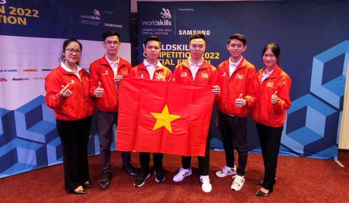 Việt Nam giành 2 huy chương bạc kỹ năng nghề thế giới - Ảnh 1.