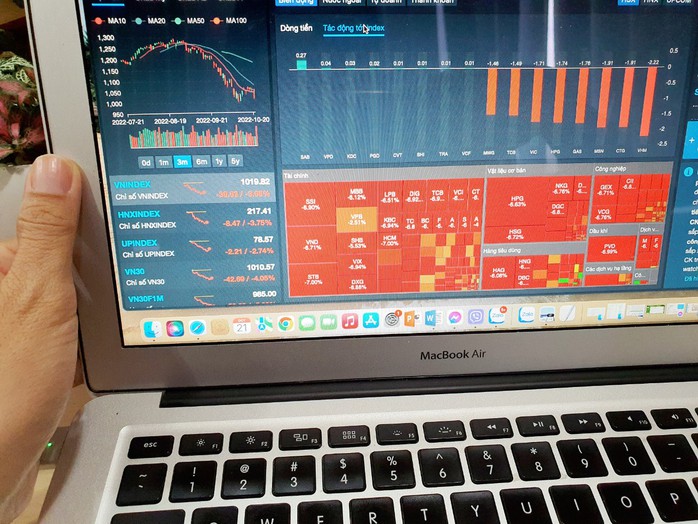 Cổ phiếu hôm nay 21-10: VN-Index “bốc hơi” gần 40 điểm - Ảnh 1.