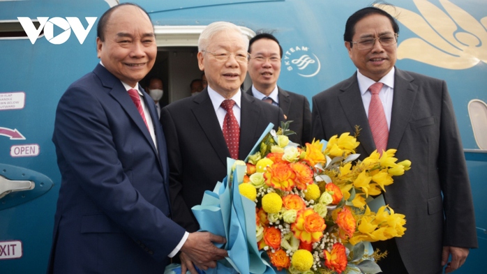 Tổng Bí thư Nguyễn Phú Trọng lên đường thăm chính thức Trung Quốc - Ảnh 1.