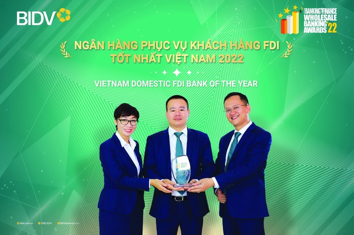 BIDV - Ngân hàng phục vụ khách hàng FDI tốt nhất Việt Nam năm 2022 - Ảnh 1. BIDV - Ngân hàng phục vụ khách hàng FDI tốt nhất Việt Nam năm 2022 - Ảnh 1.