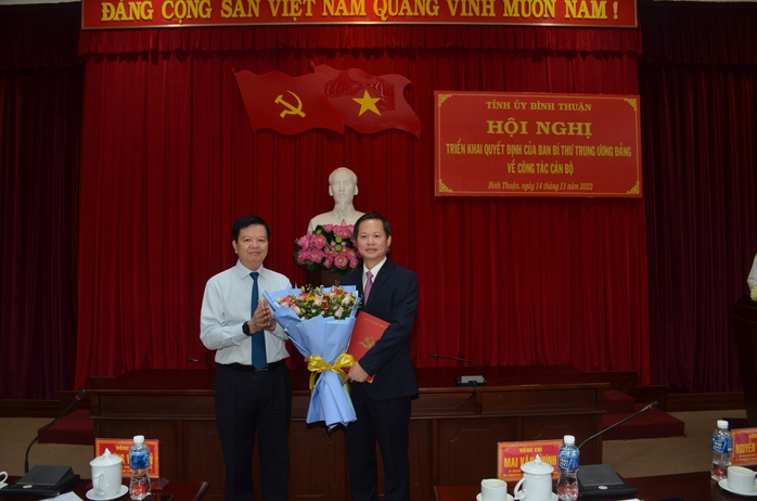 Ông Đoàn Anh Dũng giữ chức Phó Bí thư Tỉnh ủy Bình Thuận - Ảnh 1.