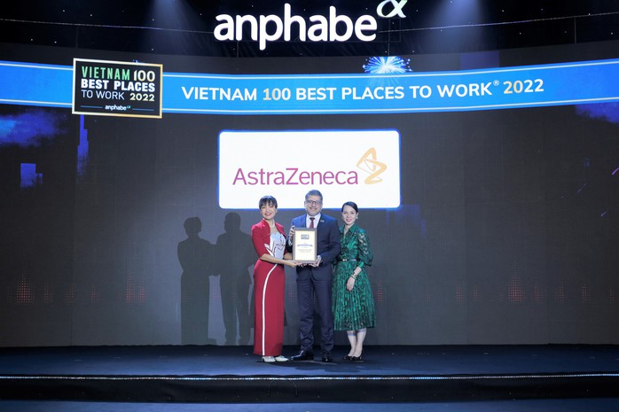 AstraZeneca được vinh danh trong Bảng xếp hạng 100 Nơi làm việc tốt nhất Việt Nam - Ảnh 1. AstraZeneca được vinh danh trong Bảng xếp hạng 100 Nơi làm việc tốt nhất Việt Nam - Ảnh 1.