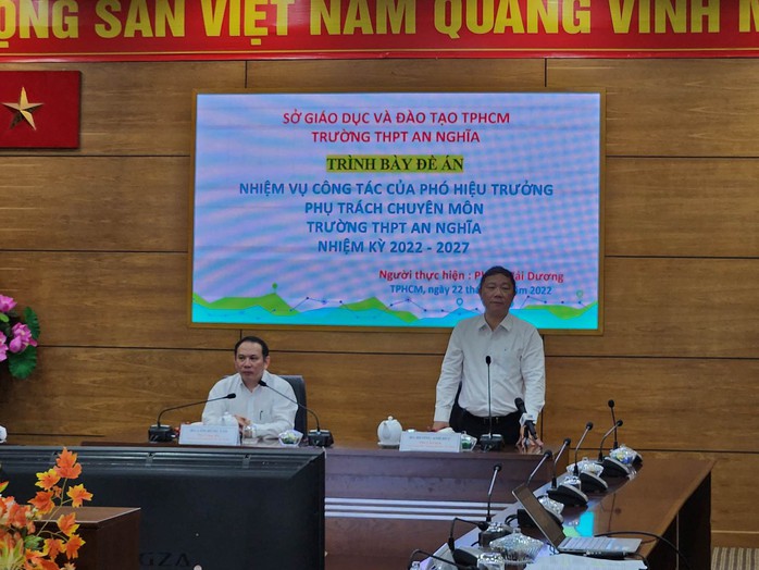 11 ứng viên “tranh tài” tại vòng 2 kỳ thi tuyển phó hiệu trưởng tại TP HCM - Ảnh 3.