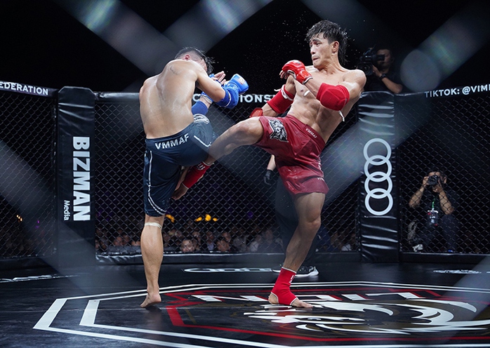 “Độc cô cầu bại” – Duy Nhất lần đầu giành đai MMA chuyên nghiệp - Ảnh 3.