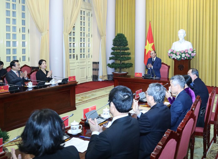 Chủ tịch nước: Việt Nam luôn bảo vệ quyền lợi chính đáng cộng đồng người Hàn Quốc - Ảnh 1.