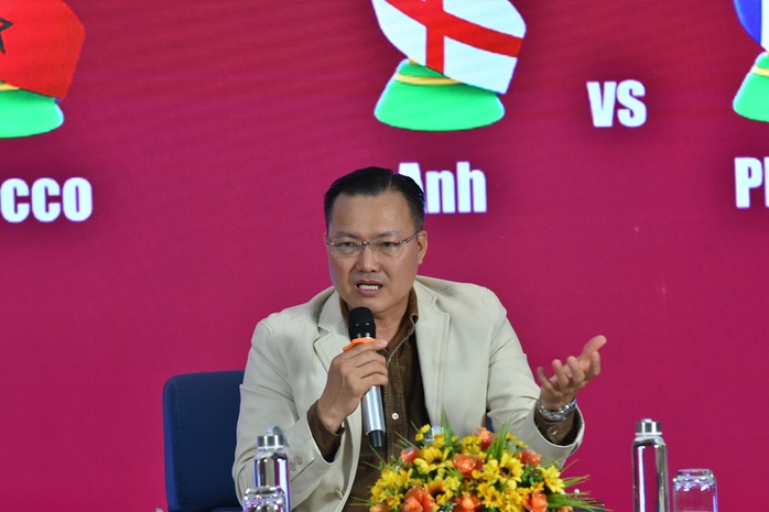 Talkshow World Cup 2022 - Tranh luận trước trận đấu: Anh - Pháp, ai sẽ chiến thắng? - Ảnh 3.