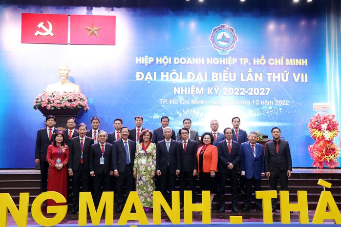 Ông Nguyễn Ngọc Hòa được bầu làm Chủ tịch Hiệp hội doanh nghiệp TP HCM - Ảnh 1.