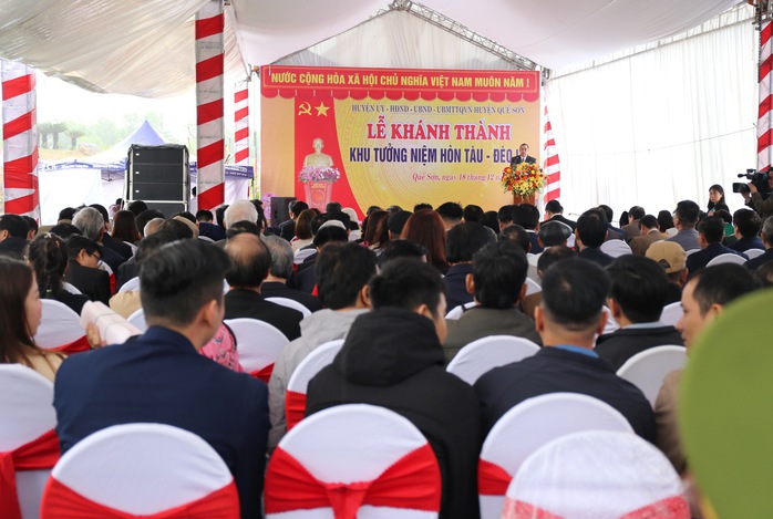 Chủ tịch nước Nguyễn Xuân Phúc dự khánh thành Khu tưởng niệm Hòn Tàu – Đèo Le - Ảnh 2.