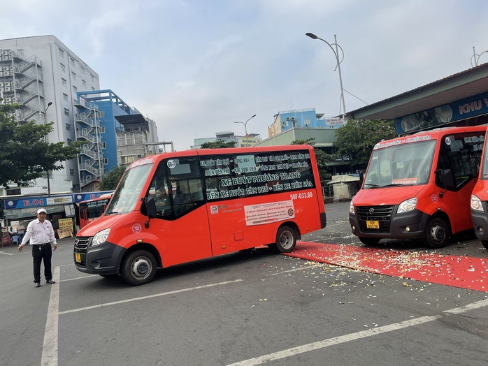 Từ 24-12, thương binh, người già... thêm tiện nhờ 4 tuyến xe buýt Đồng Nai, TP HCM - Ảnh 2.