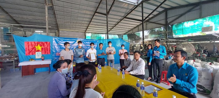 Tiền Giang: Thành lập Công đoàn cơ sở Công ty TNHH Antshell ở huyện Châu Thành - Ảnh 1.