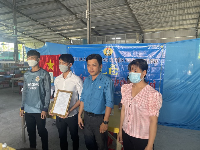 Tiền Giang: Thành lập Công đoàn cơ sở Công ty TNHH Antshell ở huyện Châu Thành - Ảnh 2.