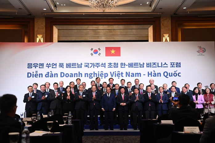 Chủ tịch nước: Hợp tác doanh nghiệp Việt - Hàn sẽ mang đến luồng sinh khí mới - Ảnh 3.