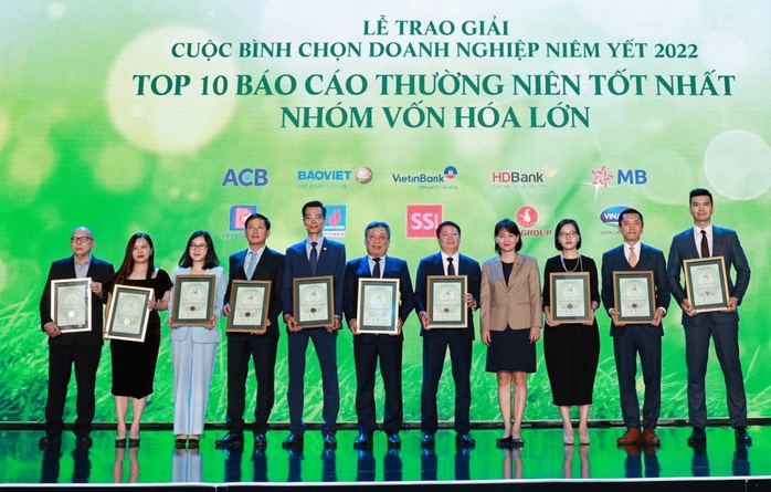 MB vào top 10 doanh nghiêp niêm yết có báo cáo thường niên xuất sắc nhất - Ảnh 2. MB vào top 10 doanh nghiêp niêm yết có báo cáo thường niên xuất sắc nhất - Ảnh 2.