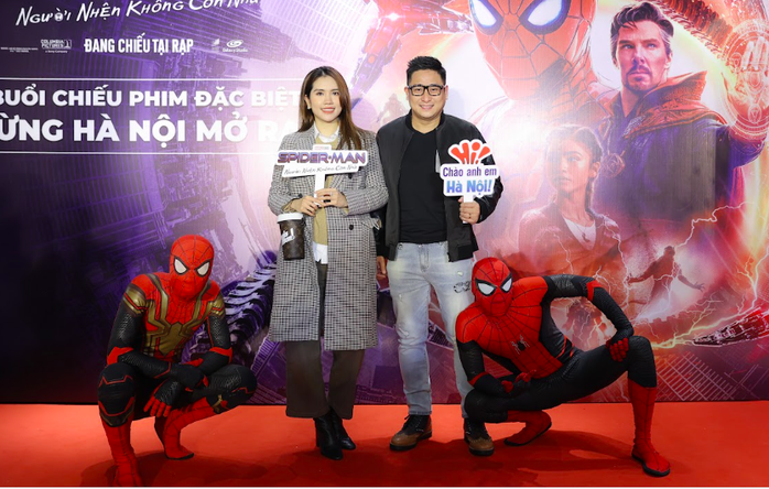 Á hậu Huyền My cùng dàn sao háo hức với Spider-Man: No way home - Ảnh 2.