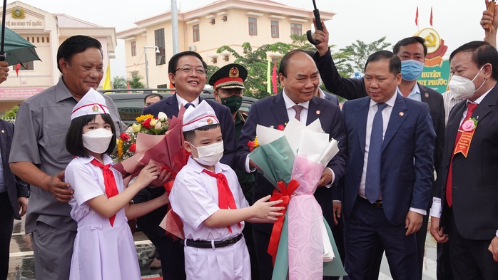 Chủ tịch nước: Huyện Tuy Phước - Bình Định cần đột phá hơn nữa trong phát triển - Ảnh 1.