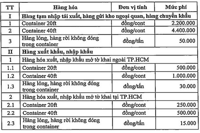 TP HCM thử nghiệm thu phí cảng biển sau nhiều lần tạm hoãn - Ảnh 2.