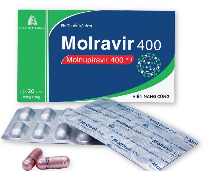 Giá bán lẻ thuốc kháng virus Molnupiravir từ hơn 8.000 đồng đến 12.500 đồng/viên - Ảnh 1.