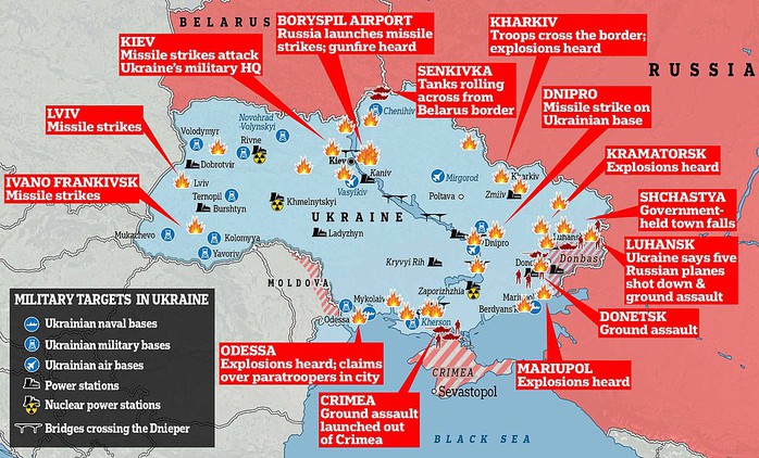 Ukraine nói Nga trút mưa tên lửa hành trình - Ảnh 1.