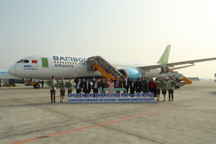 Bamboo Airways khai trương đường bay thẳng Việt Nam - Đức - Ảnh 1.