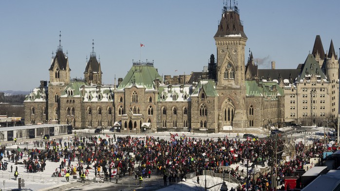 Thủ đô Canada ban bố tình trạng khẩn cấp - Ảnh 5.