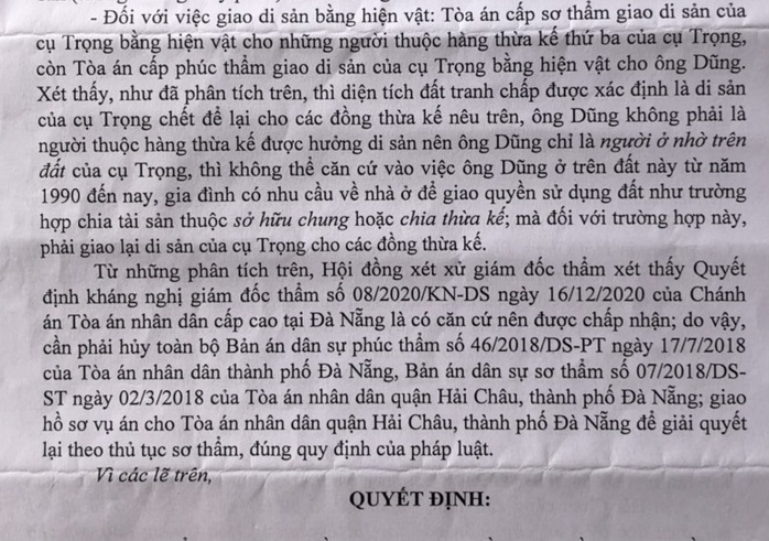 Một vụ xử kiện kỳ lạ ở Đà Nẵng - Ảnh 2.