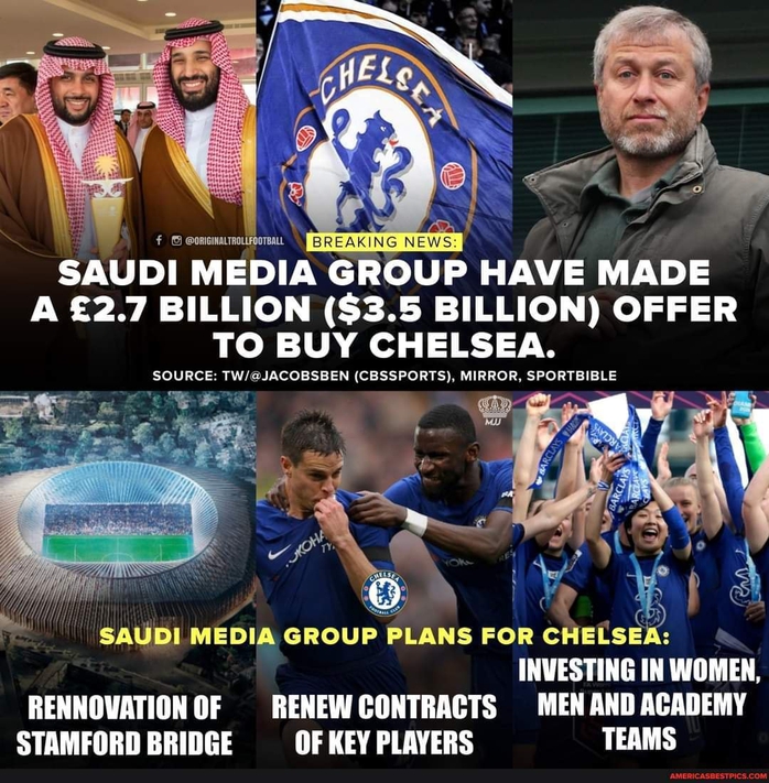 Chào giá mua cao nhất, Saudi Media Group quyết sở hữu Chelsea - Ảnh 2.