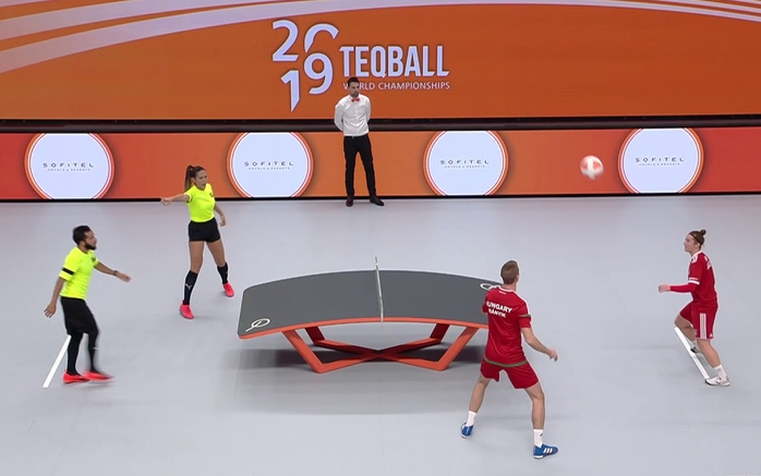 Liên đoàn Bóng đá TP HCM ký kết hợp tác phát triển môn Teqball - Ảnh 2.