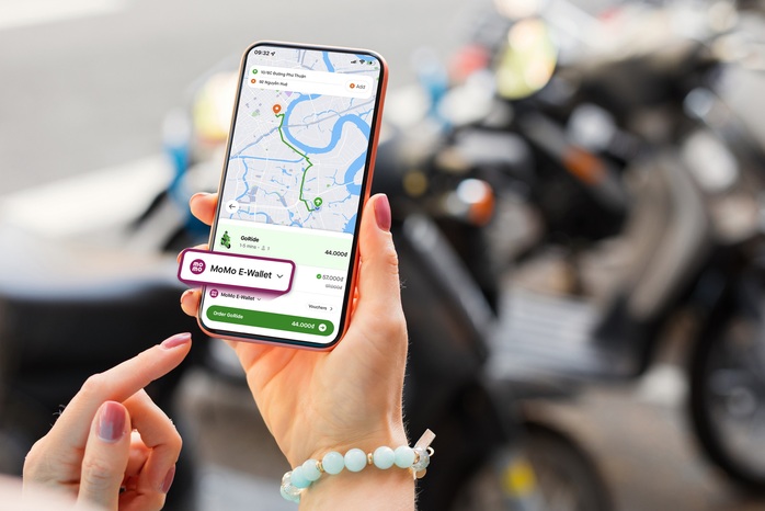 Người dùng Gojek có thể liên kết ví MoMo để thanh toán - Ảnh 1. Người dùng Gojek có thể liên kết ví MoMo để thanh toán - Ảnh 1.