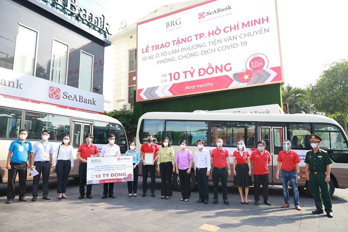 Tập đoàn BRG và SeABank hỗ trợ TP HCM chống dịch Covid-19 - Ảnh 1.