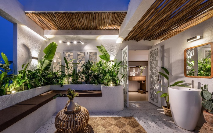 Khu vườn resort, phòng tắm nghìn sao giữa lưng chừng trời ở TP.HCM - Ảnh 9. Khu vườn resort, phòng tắm nghìn sao giữa lưng chừng trời ở TP.HCM - Ảnh 9.