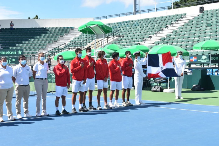 Tuyển quần vợt Việt Nam thất bại ngày ra quân Davis Cup 2022 - Ảnh 2.