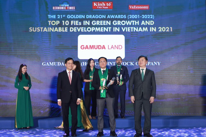 Gamuda Land được vinh danh tại lễ trao giải Rồng Vàng 2022 - Ảnh 1. Gamuda Land được vinh danh tại lễ trao giải Rồng Vàng 2022 - Ảnh 1.
