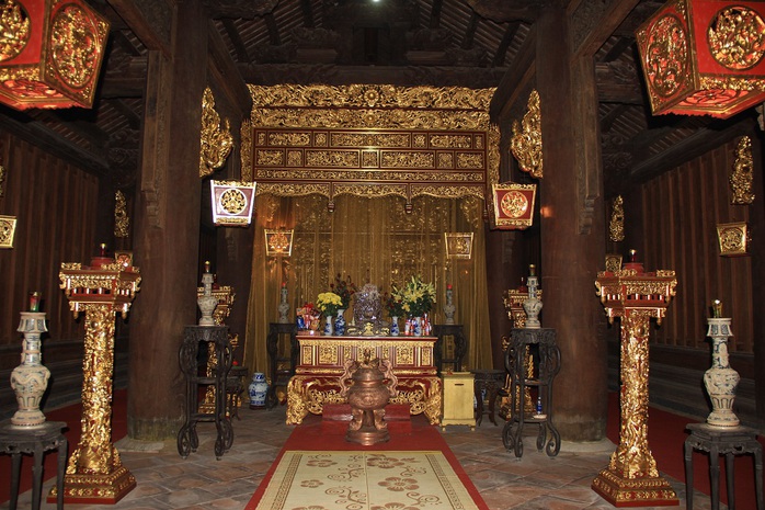 Chính điện Lam Kinh - công trình gỗ lim lớn nhất Việt Nam mở cửa đón khách tham quan - Ảnh 4.