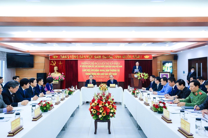 Chủ tịch nước làm việc với Trung ương Hội Luật gia Việt Nam - Ảnh 2.