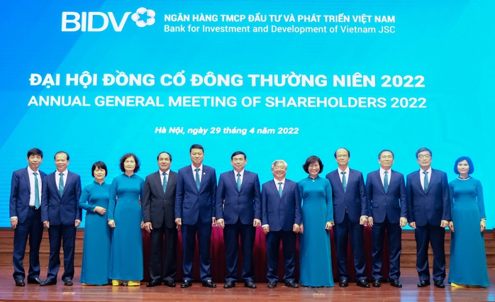 BIDV tổ chức Đại hội đồng cổ đông thường niên năm 2022 - Ảnh 3. BIDV tổ chức Đại hội đồng cổ đông thường niên năm 2022 - Ảnh 3.