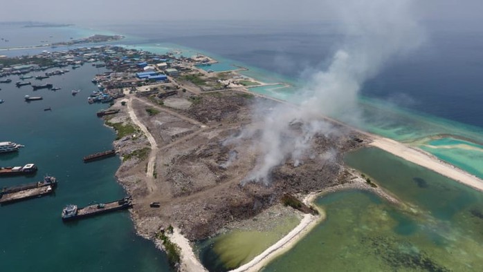 Maldives biến hình Đảo rác - Ảnh 1.