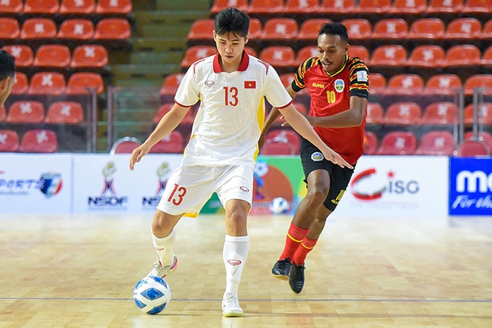 Thắng đậm Úc, tuyển Việt Nam vào bán kết AFF Futsal Championship 2022 - Ảnh 1.