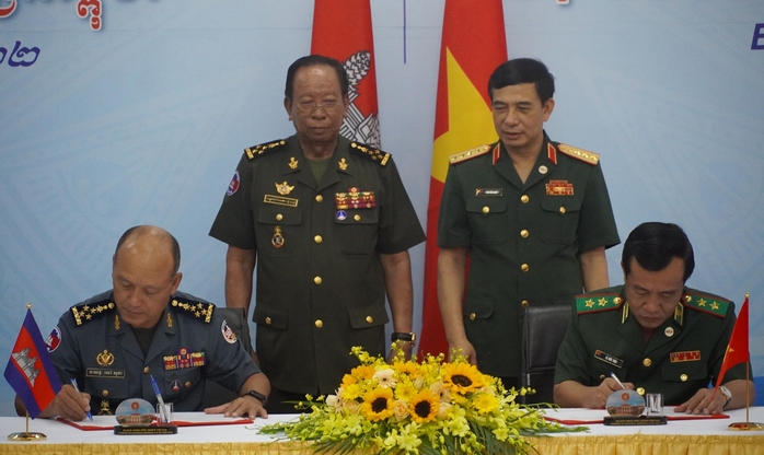 Ấn tượng giao lưu hữu nghị Quốc phòng biên giới Việt Nam- Campuchia - Ảnh 5.