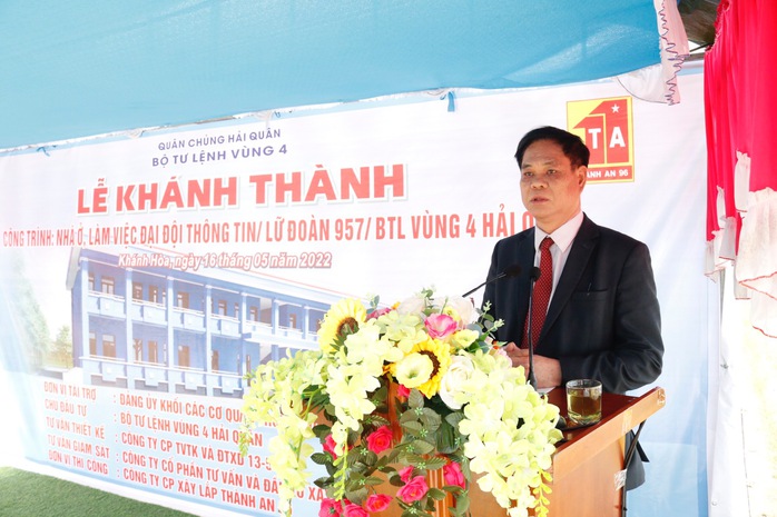 Khánh thành nhà ở và làm việc của Đại đội Thông tin-Lữ đoàn 957 Vùng 4 Hải quân - Ảnh 1.