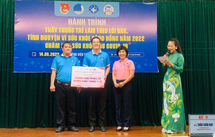 C.P. Việt Nam đồng hành cùng hành trình Thầy thuốc trẻ làm theo lời Bác, tình nguyện vì sức khỏe cộng đồng năm 2022 - Ảnh 2. C.P. Việt Nam đồng hành cùng hành trình Thầy thuốc trẻ làm theo lời Bác, tình nguyện vì sức khỏe cộng đồng năm 2022 - Ảnh 2.