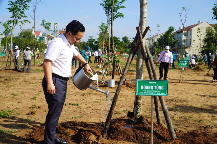 TP HCM phát động Tết trồng cây đời đời nhớ ơn Bác Hồ năm 2022 - Ảnh 7.