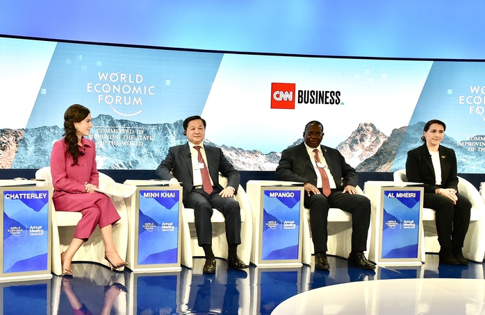 Hoạt động dày đặc của Phó Thủ tướng Lê Minh Khái tại Davos, Thụy Sỹ - Ảnh 4.