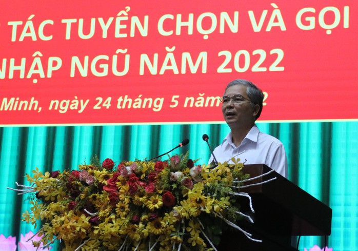 TP HCM hoàn thành 100% chỉ tiêu nghĩa vụ quân sự và công an năm 2022 - Ảnh 1.