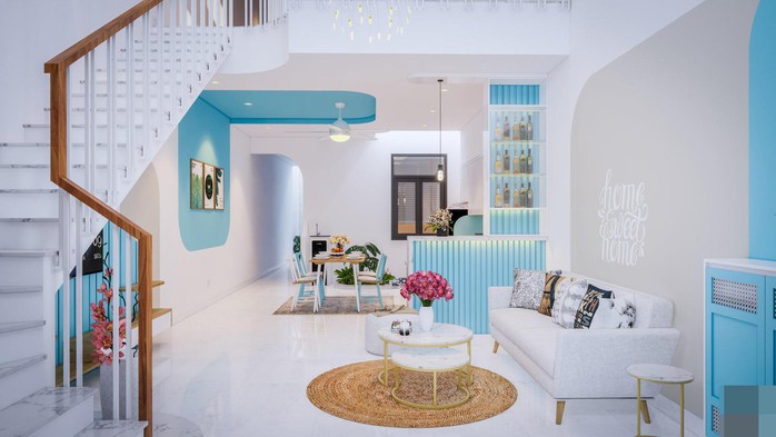 Nhà gác lửng mang cả đại dương vào nhà, gió trời lồng lộng bốn phía - Ảnh 1. Nhà gác lửng mang cả đại dương vào nhà, gió trời lồng lộng bốn phía - Ảnh 1.