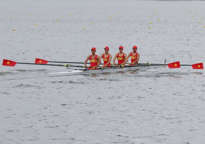 SEA Games 31: tuyển Việt Nam về thứ nhất ở 5 nội dung đua thuyền Rowing - Ảnh 2.