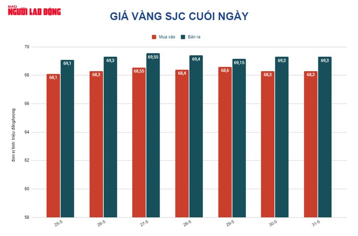 Giá vàng hôm nay 1-6: Vàng nhẫn và trang sức 24K giảm mạnh - Ảnh 2.